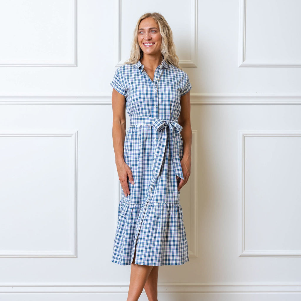 Button Front Organic Maxi Dress – Hope & Henry
