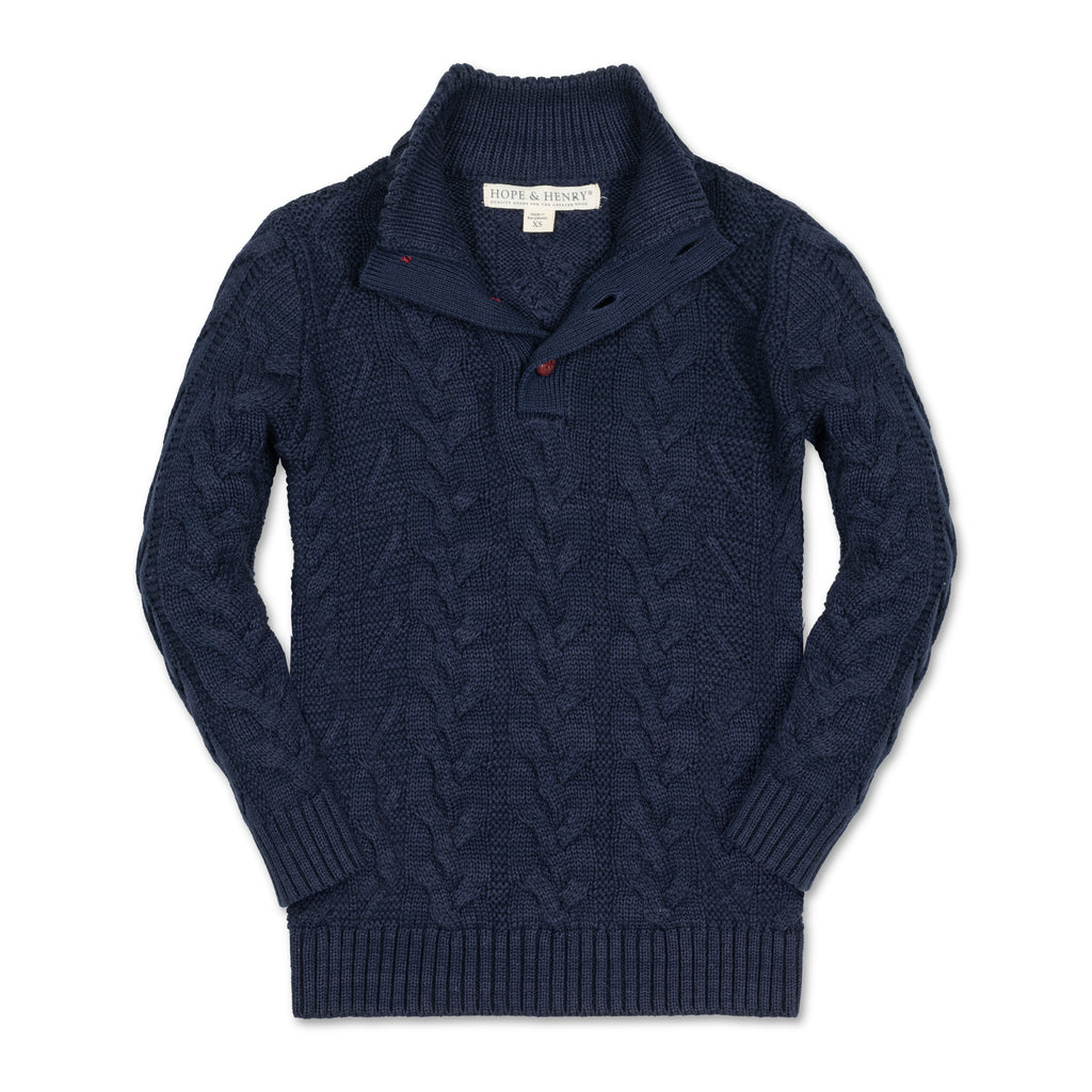 Organic Mock Neck Sweater - Baby