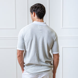 Short Sleeve Organic Sweater Polo