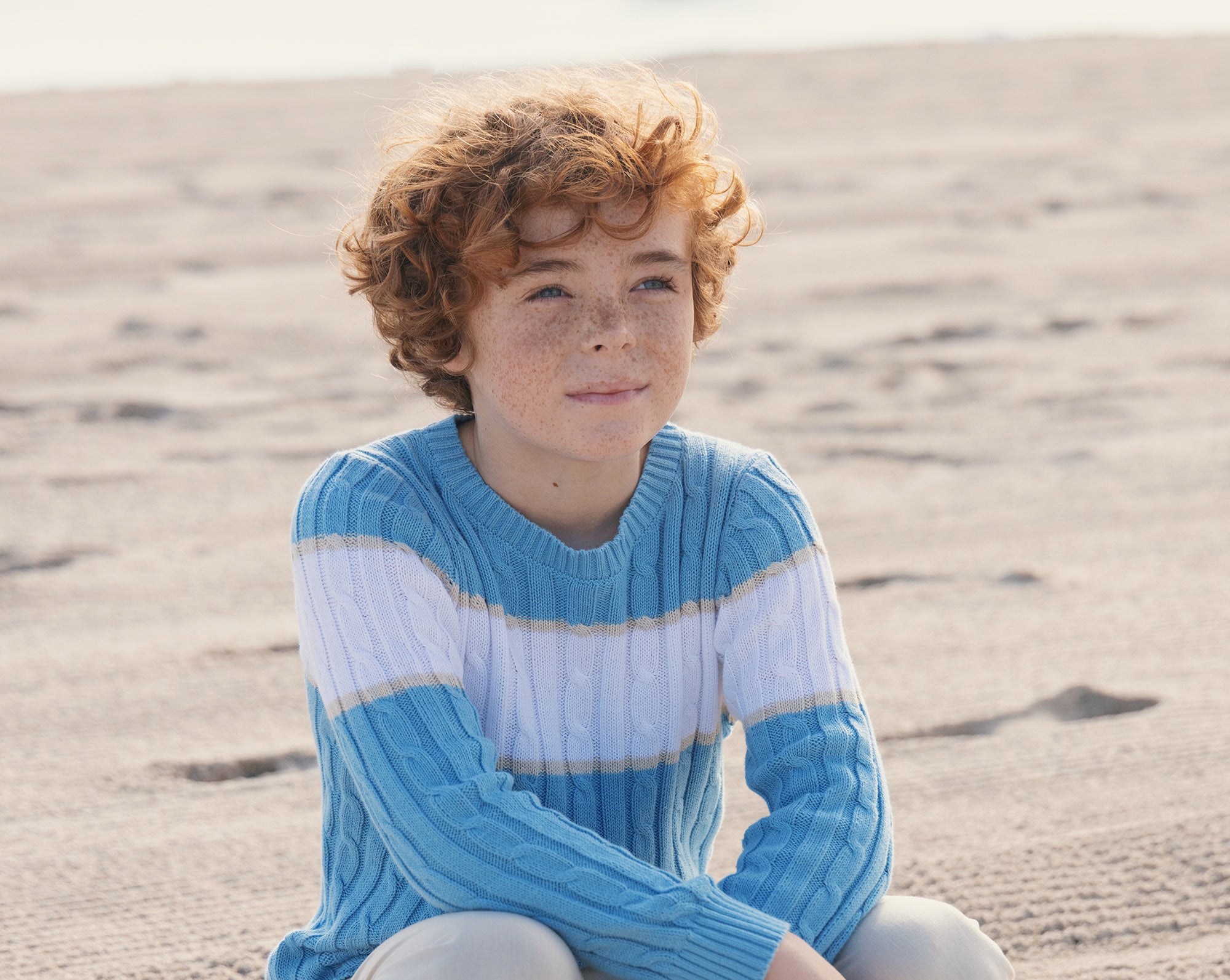 Organic Ruffle Neck Seersucker Top – Hope & Henry