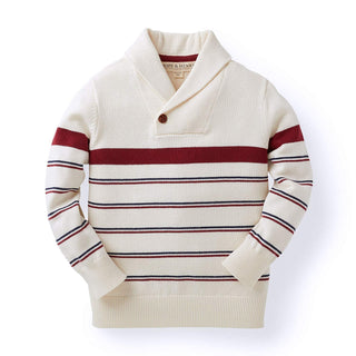 Shawl Collar Sweater - Hope & Henry Boy