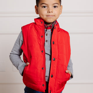 Quilted Puffer Vest