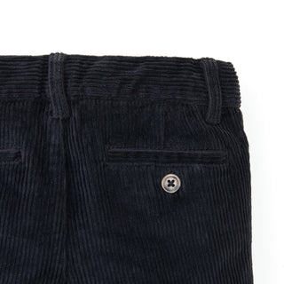 BOYS Black Organic Corduroy Pant