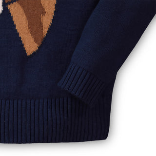 Organic Horse Intarsia Sweater