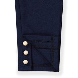 Button Cuff Ponte Pant