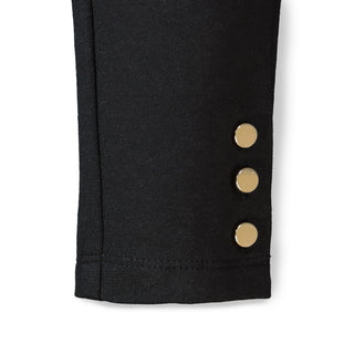 Button Cuff Ponte Pant