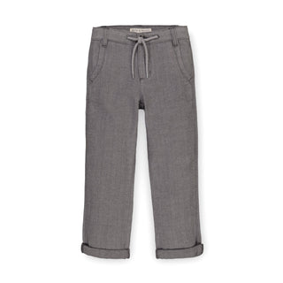 Rolled Cuff Pant with Drawstring - Hope & Henry Boy