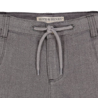 Rolled Cuff Pant with Drawstring - Hope & Henry Boy