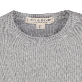 Ruffle Rib Knit Sweater Top - Hope & Henry Girl