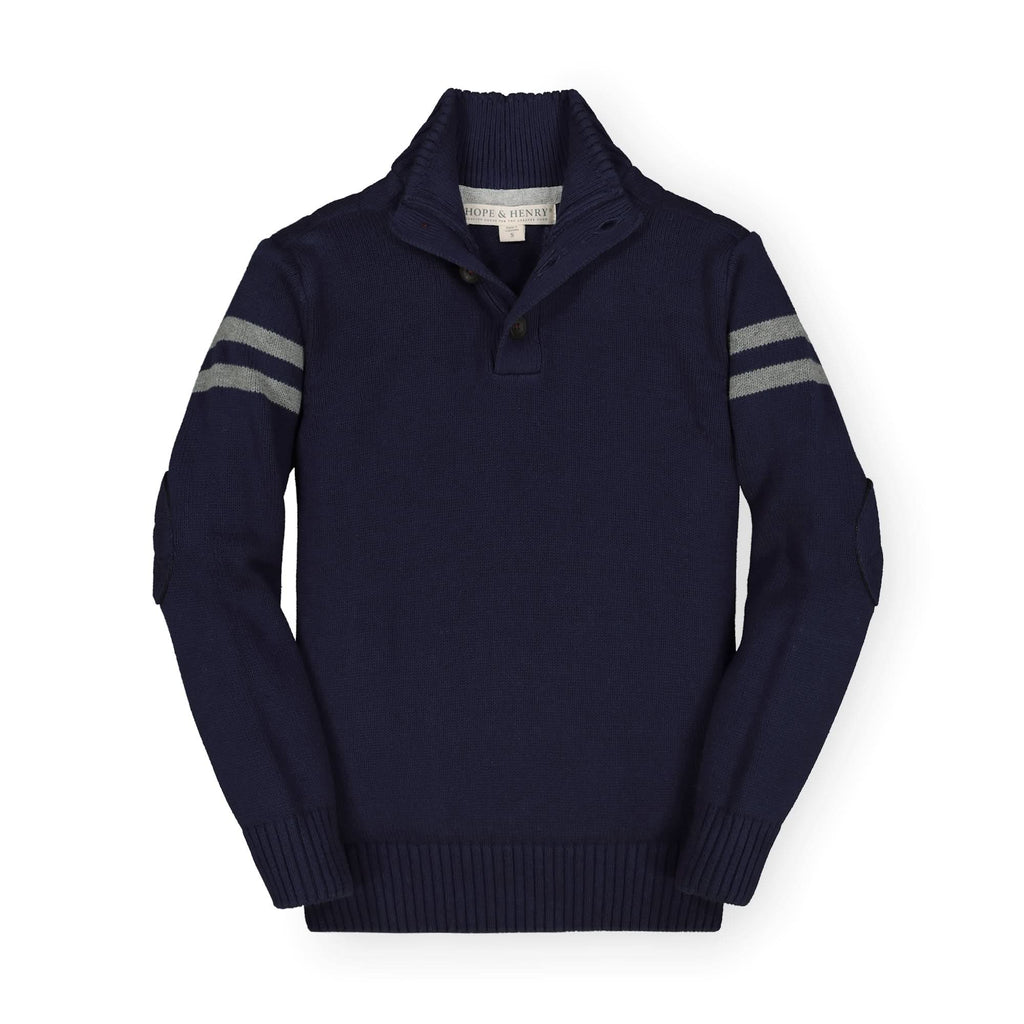 Mock Neck Button Placket Sweater - Baby – Hope & Henry