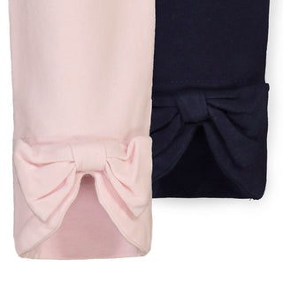 Jersey Bow Legging 2-Pack - Hope & Henry Girl