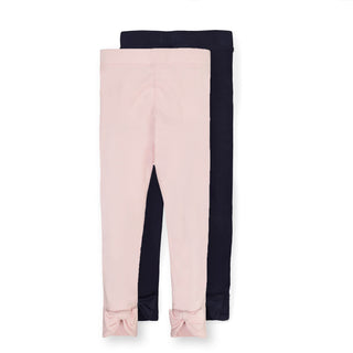 Jersey Bow Legging 2-Pack - Hope & Henry Girl