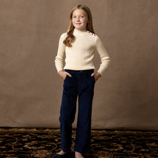 Straight Leg Corduroy Pant - Hope & Henry Girl