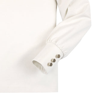 Organic Mock Neck Knit Top