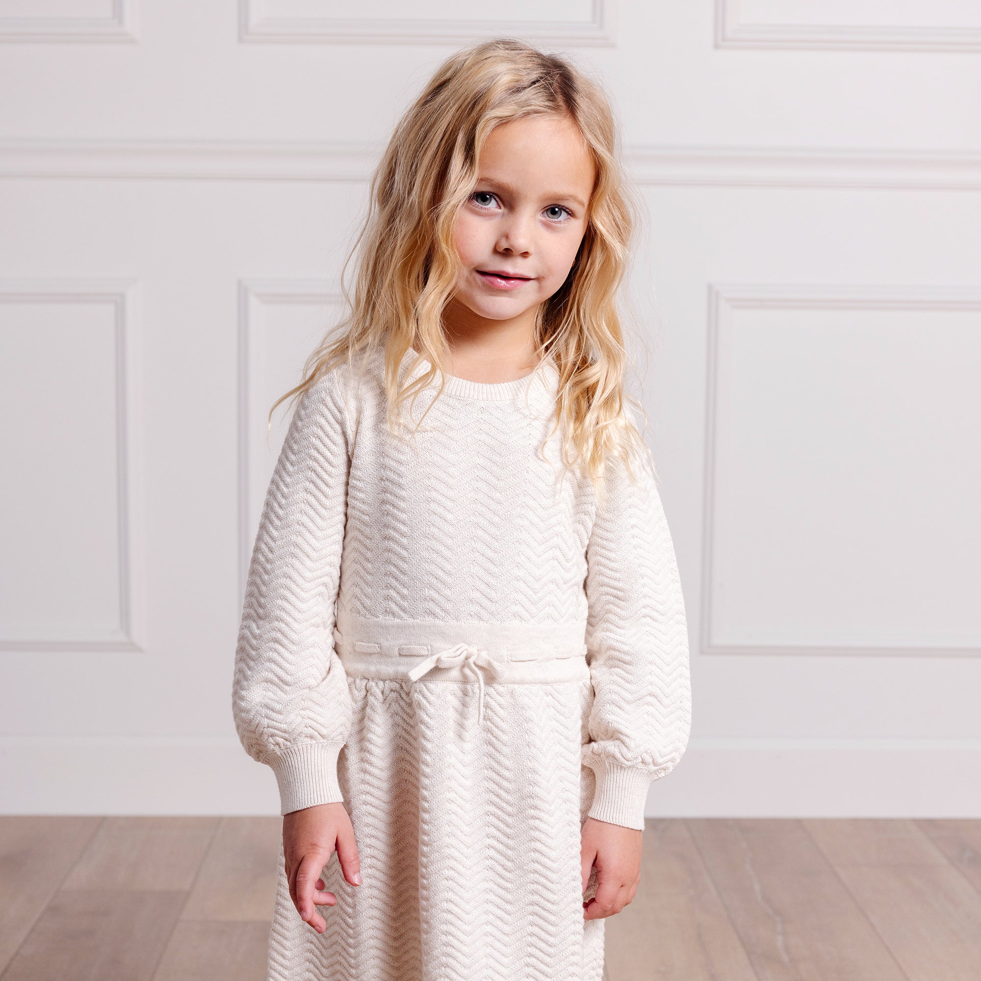 White sweater dress sale for baby girl