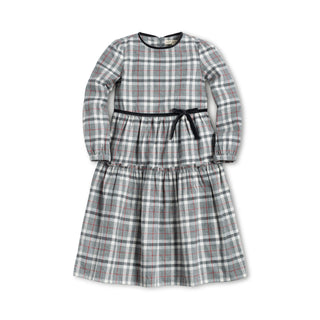 Tiered Flannel Dress - Hope & Henry Girl