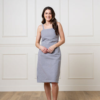 Organic Seersucker Sheath Dress