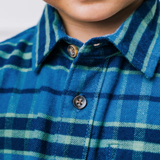 Brushed Flannel Button Down Shirt
