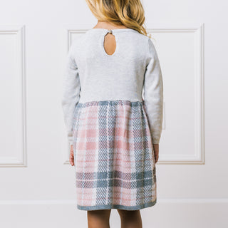 Skater Sweater Dress with Bow