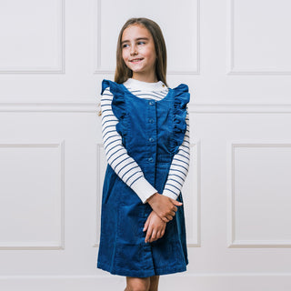 Organic Corduroy Ruffle Jumper - Baby