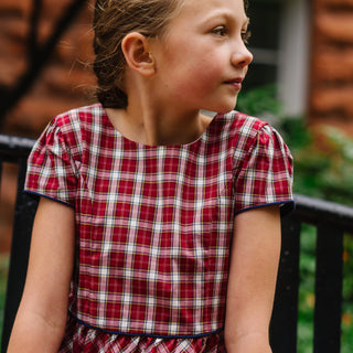 Short Sleeve Organic Schoolgirl Dress