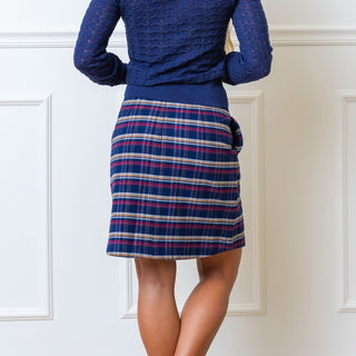 Organic Flannel Ruffle Skirt - Hope & Henry Women