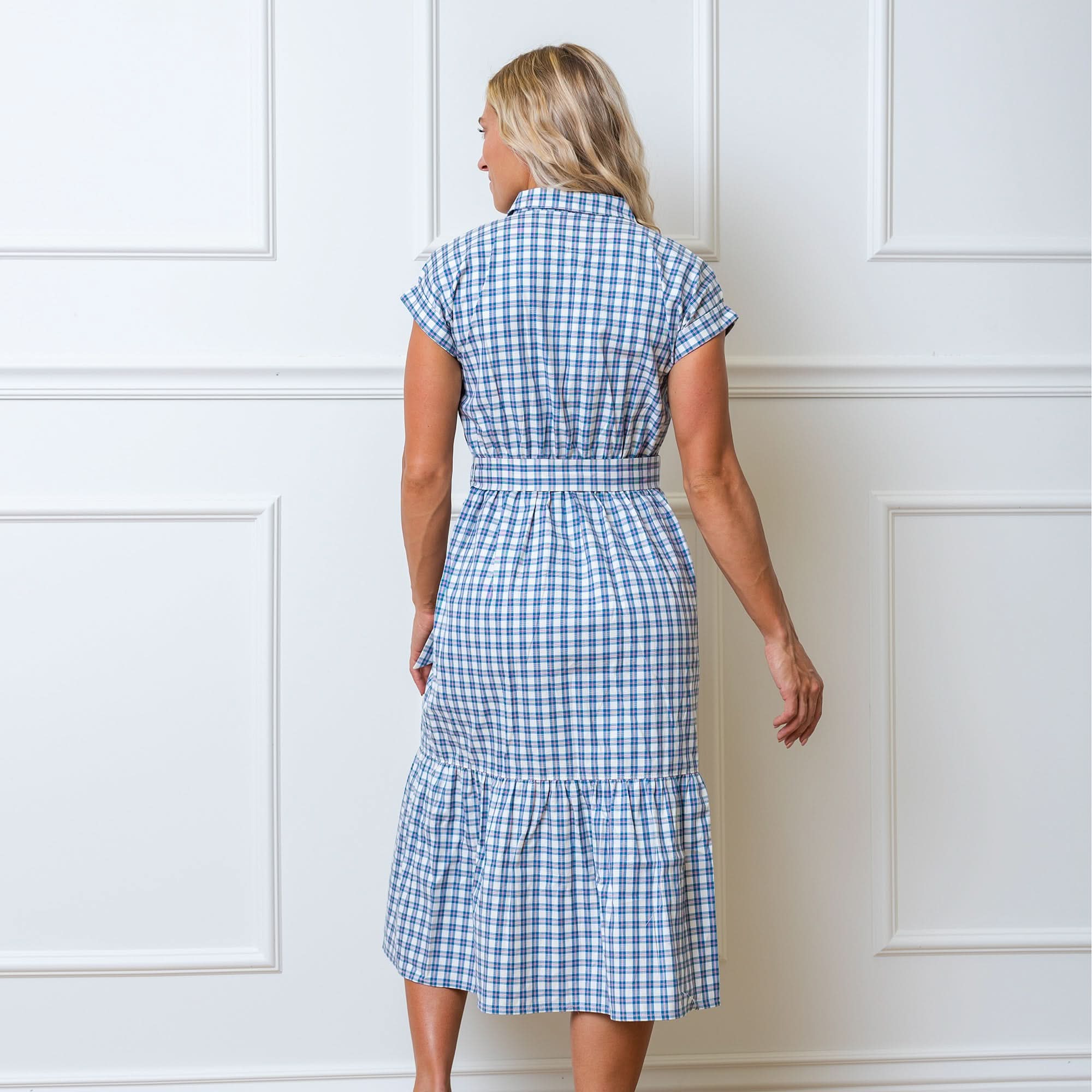 Button Front Organic Maxi Dress Button Front Organic Maxi Dress