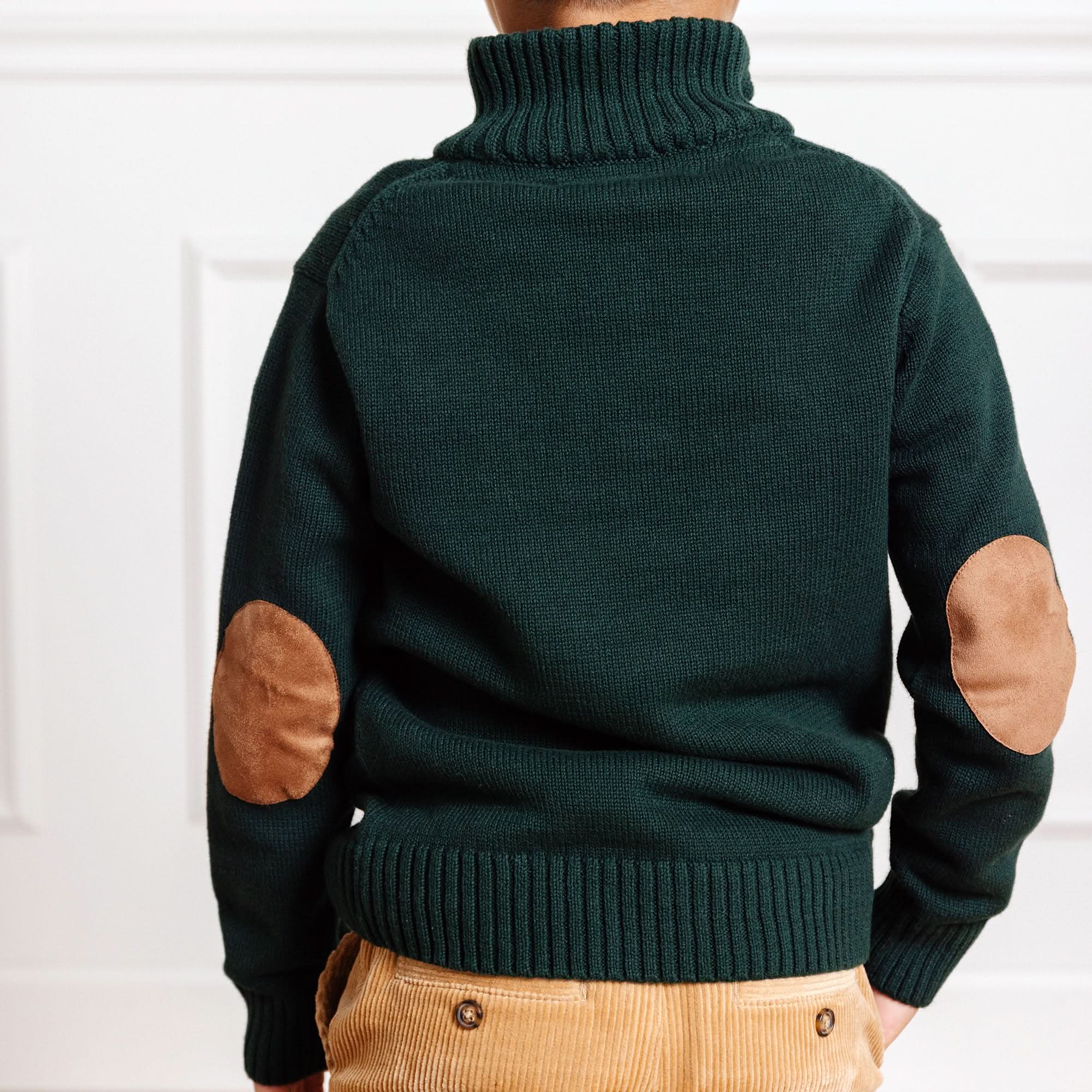 Elbow Sleeve Elbow Patches For Wool Sweaters Organic Half Zip