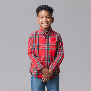 Organic Stretch Poplin Shirt