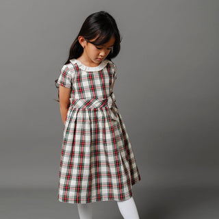 Ruffle Collar Organic Party Dress