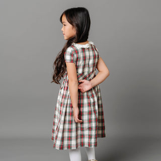 Ruffle Collar Organic Party Dress