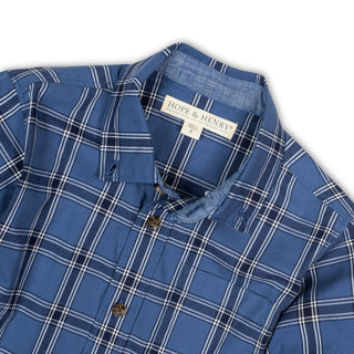 Organic Stretch Poplin Shirt - Hope & Henry Boy