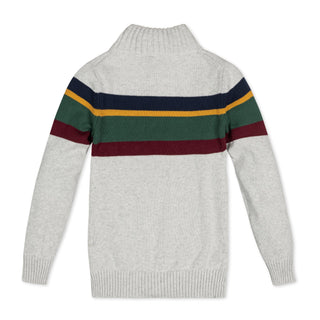 Organic Half Zip Sweater - Hope & Henry Boy