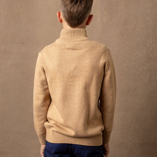 Organic Half Zip Sweater