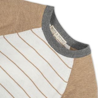 Organic Raglan Sweater - Baby - Hope & Henry Baby