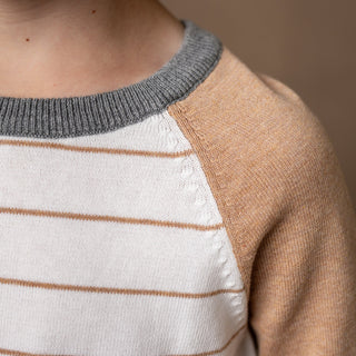 Organic Raglan Sweater - Hope & Henry Boy