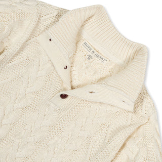 Organic Mock Neck Cable Sweater - Baby - Hope & Henry Baby