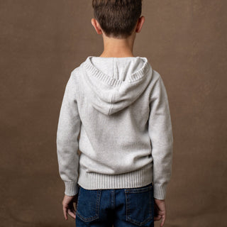 Organic Henley Sweater Hoodie - Baby