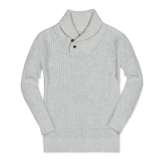 Organic Shawl Collar Sweater