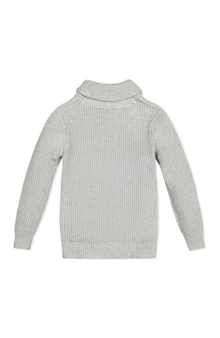 Organic Shawl Collar Sweater - Baby - Hope & Henry Baby