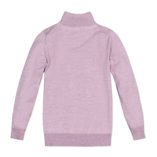 Organic Fine Gauge Half Zip Sweater - Hope & Henry Boy