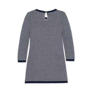 Organic Bow Sweater Dress - Hope & Henry Girl