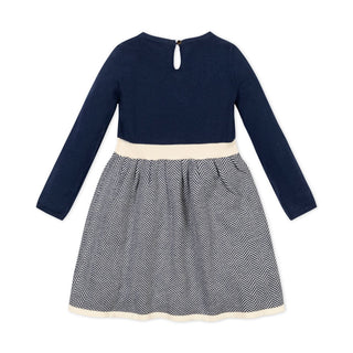 TARGET - Skater Sweater Dress with Bow - Hope & Henry Girl