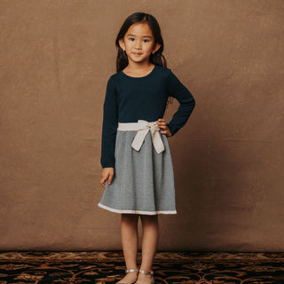 TARGET - Skater Sweater Dress with Bow - Hope & Henry Girl