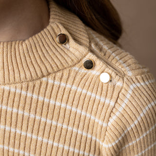 Organic Mock Neck Sweater - Hope & Henry Girl