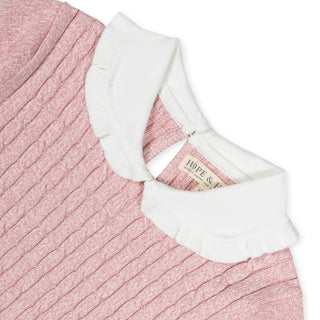 Organic Peter Pan Collar Sweater Dress - Baby