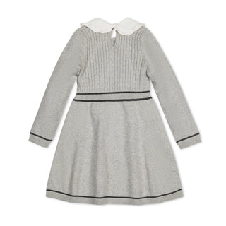 Organic Peter Pan Collar Sweater Dress - Hope & Henry Girl