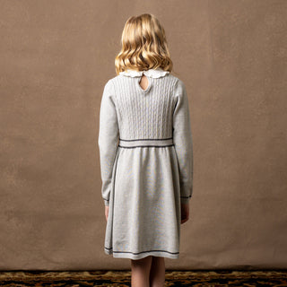 Organic Peter Pan Collar Sweater Dress - Hope & Henry Girl