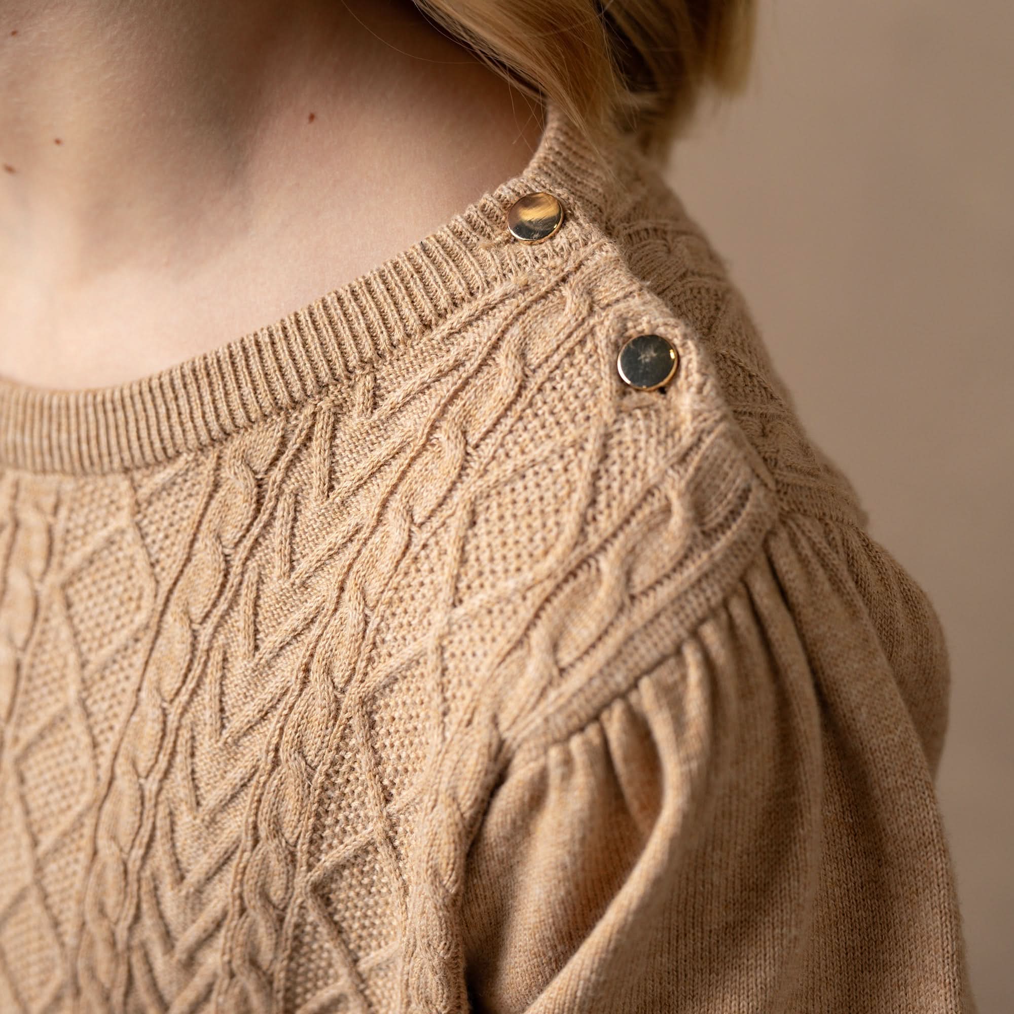 Organic Cable Bodice Sweater Dress Hope & Henry Organic Cable Bodice Sweater Dress Hope & Henry