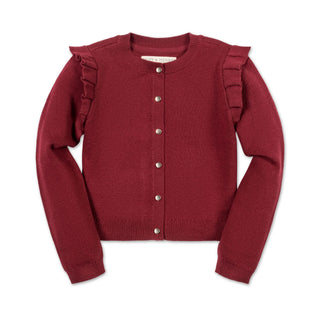 TARGET - Organic Milano Ruffle Cardigan - Hope & Henry Girl